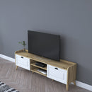 Comodă Tv PRETTY 2 rafturi 2 uşi 180 cm - Maroom