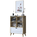 Bibliotecă PRETTY 4 rafturi 1 uşă 80 x 120 cm - Maroom