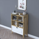 Bibliotecă PRETTY 4 rafturi 1 uşă 80 x 120 cm - Maroom