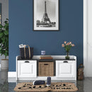 Bancheta cu depozitare PRETTY 2 uși 120 cm