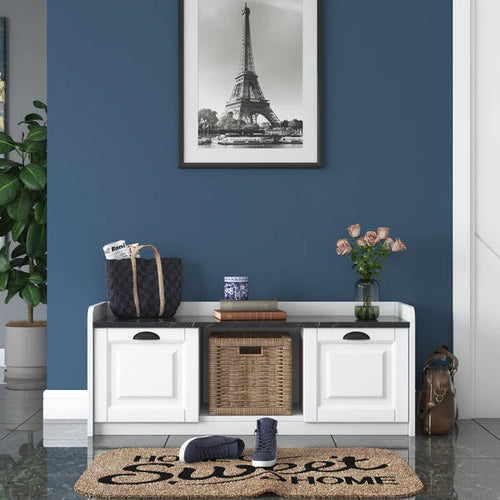 Bancheta cu depozitare PRETTY 2 uși 120 cm