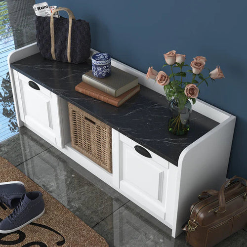 Bancheta cu depozitare PRETTY 2 uși 120 cm