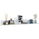 Raft de perete Alb 136 cm