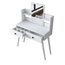 Masă de toaleta BRITNEY 2 rafturi 2 sertare 90 x 38 cm - Maroom