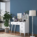 Masă de toaleta BRITNEY 5 rafturi 5 sertare 118 x 38 cm - Maroom