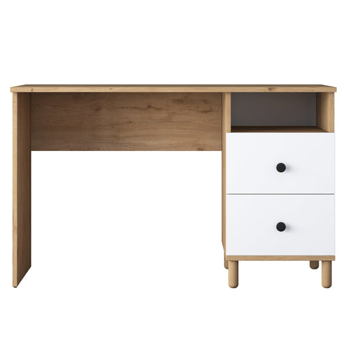 Birou VICTORIA 7 rafturi 2 sertare 120 x 50 cm, Opțiuni culoare