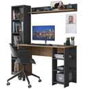 Birou VICTORIA 9 rafturi 120 x 45 cm - Maroom