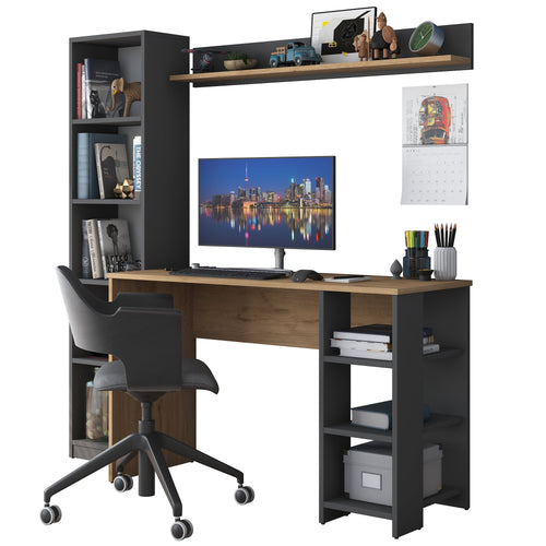 Birou VICTORIA 9 rafturi 120 x 45 cm - Maroom