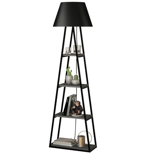 Lampadar AURA 4 rafturi 50 x 165 cm, Opțiuni culoare