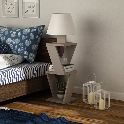 Lampadar ZETA 2 rafturi 22 x 85 cm, Opțiuni culoare