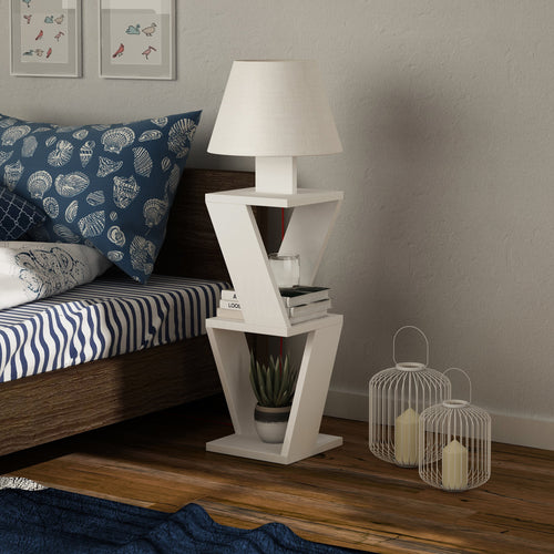 Lampadar ZETA 2 rafturi 22 x 85 cm, Opțiuni culoare