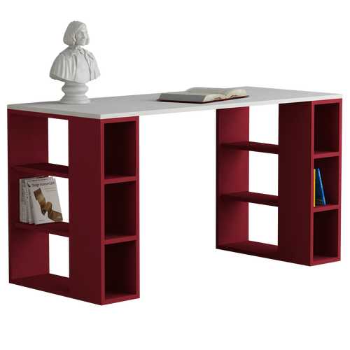 Birou HERMES 6 rafturi 140 x 60 cm, Opțiuni culoare