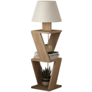 Lampadar ZETA 2 rafturi 22 x 85 cm, Opțiuni culoare