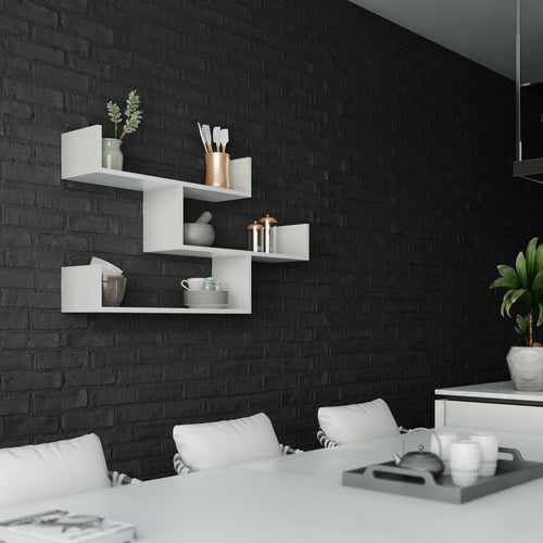 Raft de perete BULLY 120 x 66 cm, Opțiuni culoare