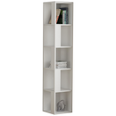 Bibliotecă GLIZZ 5 rafturi 31 x 159 cm, Opțiuni culoare