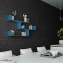 Raft de perete BULLY 120 x 66 cm, Opțiuni culoare