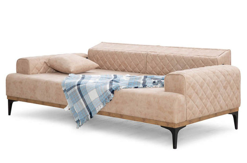 Canapea extensibilă 3 locuri BADE 220 cm, Easy clean, Opțiuni culoare