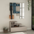 Set cuier și pantofar cu oglindă NOVA 100 cm, Opțiuni culoare