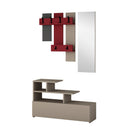 Set cuier și pantofar cu oglindă NOVA 100 cm, Opțiuni culoare