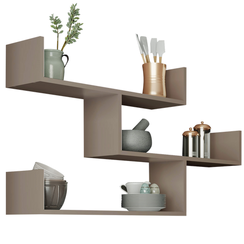 Raft de perete BULLY 120 x 66 cm, Opțiuni culoare