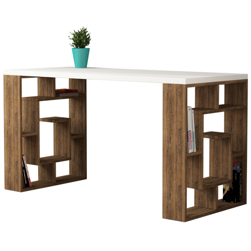 Birou DALI 12 rafturi 140 x 60 cm, Opțiuni culoare