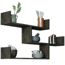 Raft de perete BULLY 120 x 66 cm, Opțiuni culoare