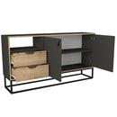 Comodă DORIS 2 uși 2 sertare 1 raft 150 x 80 cm - Maroom