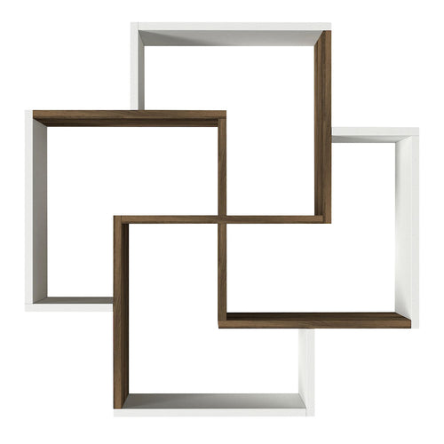 Raft de perete MOCHA 85 X 85 cm - Maroom