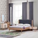 Comodă FULYA 2 uşi 4 sertare 126 x 94 cm - Maroom