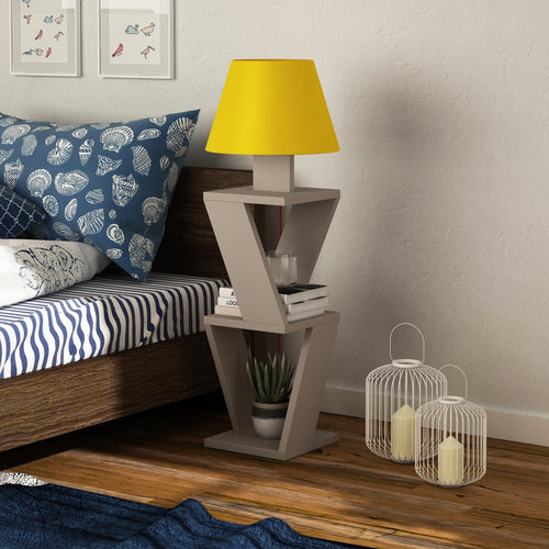 Lampadar ZETA 2 rafturi 22 x 85 cm, Opțiuni culoare