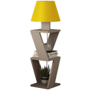 Lampadar ZETA 2 rafturi 22 x 85 cm, Opțiuni culoare