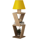 Lampadar ZETA 2 rafturi 22 x 85 cm, Opțiuni culoare