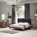 Comodă LOTTO 6 sertare 130 x 81 cm, Nuc