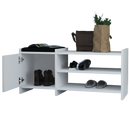 Bancheta cu depozitare AURORA perna pentru sezut 2 rafturi 1 uşi 100 cm, Opțiuni culoare