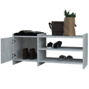 Bancheta cu depozitare AURORA perna pentru sezut 2 rafturi 1 uşi 100 cm, Opțiuni culoare