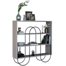 Bibliotecă MAVERICK 3 rafturi 96 x 100 cm, Opțiuni culoare