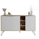 Comodă LARA 3 rafturi 3 uşi 142 x 83 cm, Opțiuni culoare