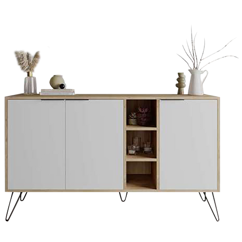 Comodă LARA 3 rafturi 3 uşi 142 x 83 cm, Opțiuni culoare