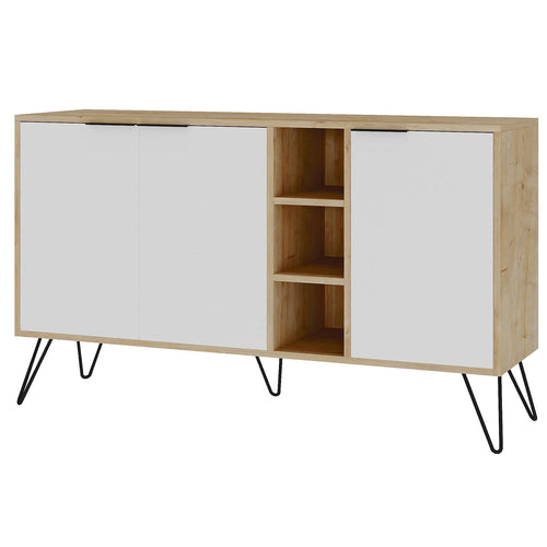 Comodă LARA 3 rafturi 3 uşi 142 x 83 cm, Opțiuni culoare