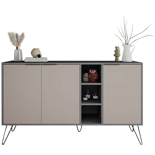 Comodă LARA 3 rafturi 3 uşi 142 x 83 cm, Opțiuni culoare