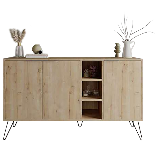 Comodă LARA 3 rafturi 3 uşi 142 x 83 cm, Opțiuni culoare