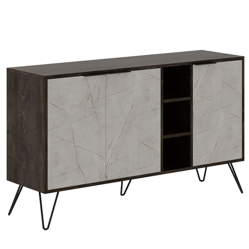 Comodă LARA 3 rafturi 3 uşi 142 x 83 cm, Opțiuni culoare