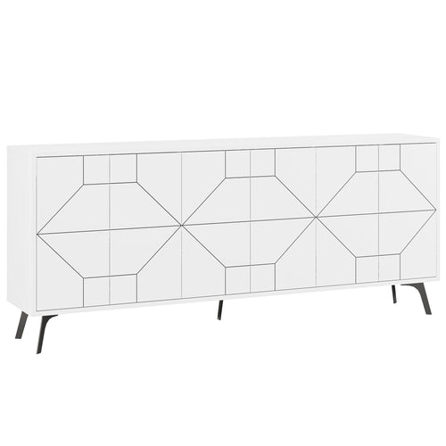 Comodă DORA 6 uşi 184 x 77 cm, Opțiuni culoare