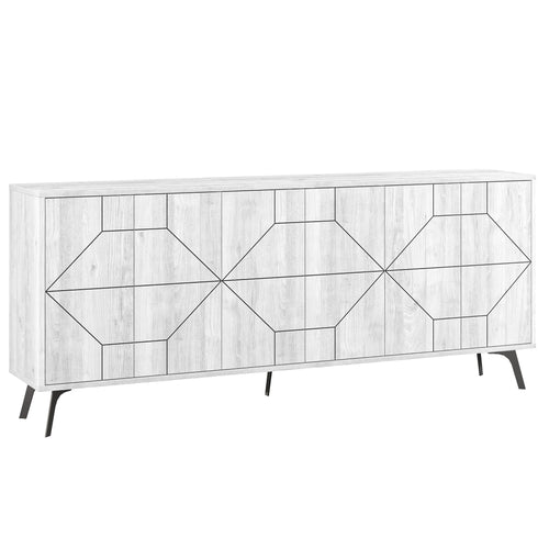 Comodă DORA 6 uşi 184 x 77 cm, Opțiuni culoare