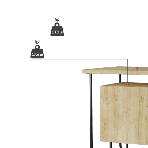 Noptieră ATLAS 1 ușă 40 x 45 cm, Opțiuni culoare