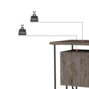 Noptieră ATLAS 1 ușă 40 x 45 cm, Opțiuni culoare