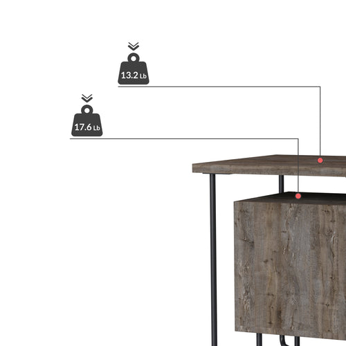 Noptieră ATLAS 1 ușă 40 x 45 cm, Opțiuni culoare