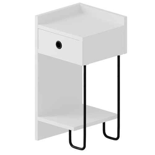 Noptieră ORION stânga 1 raft 1 sertar 32 x 61 cm, Opțiuni culoare