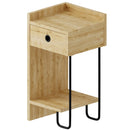 Noptieră ORION stânga 1 raft 1 sertar 32 x 61 cm, Opțiuni culoare