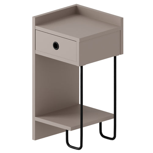 Noptieră ORION stânga 1 raft 1 sertar 32 x 61 cm, Opțiuni culoare